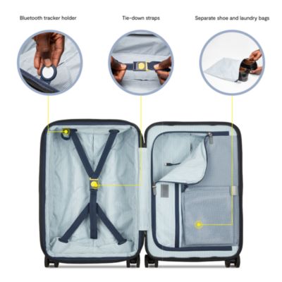 Delsey Paris Candence Expandable Carry on Suitcase