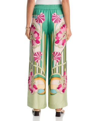 Silk Palazzo Pants