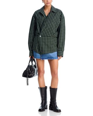 Pre Styled Mini Wrap Dress