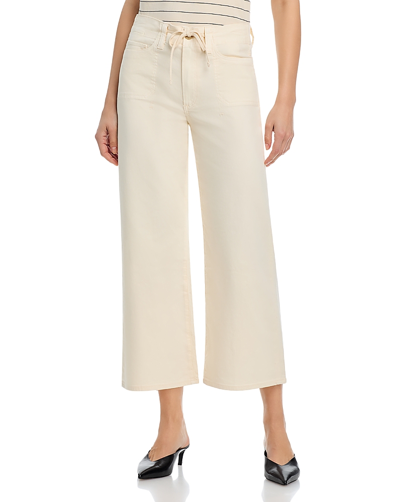 Paige Ari Petite High Rise Ankle Jeans in Quartz Sand