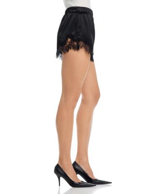 Joy Silk Lace Trim Shorts