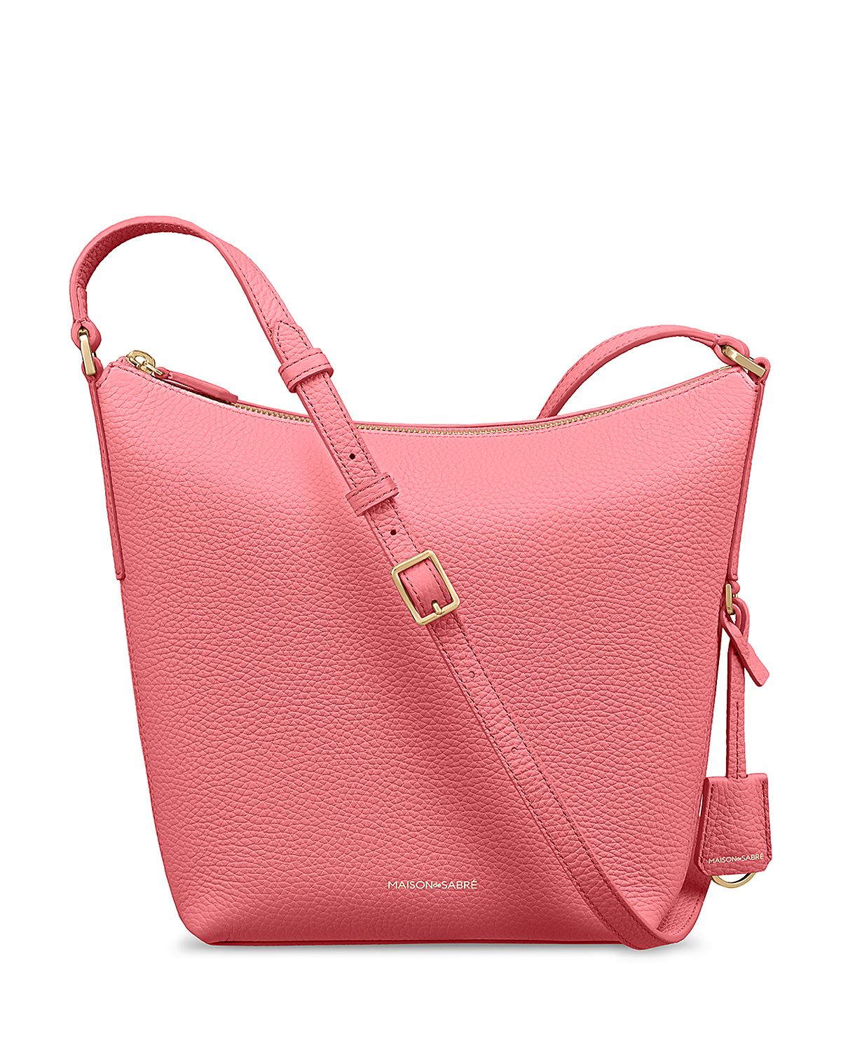 Maison de SABRE Leather Zipped Bucket Bag
