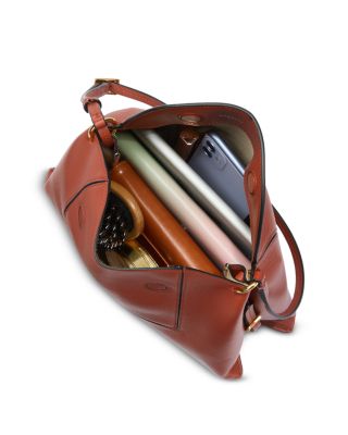 Penelope Slouch Bag in Leather