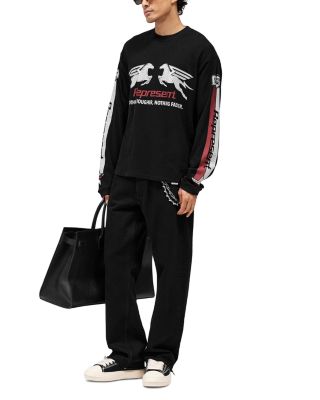 Mesh Pegasus Long Sleeve T Shirt