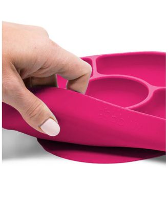 Yumi 4-section Silicone Plate and Spoon