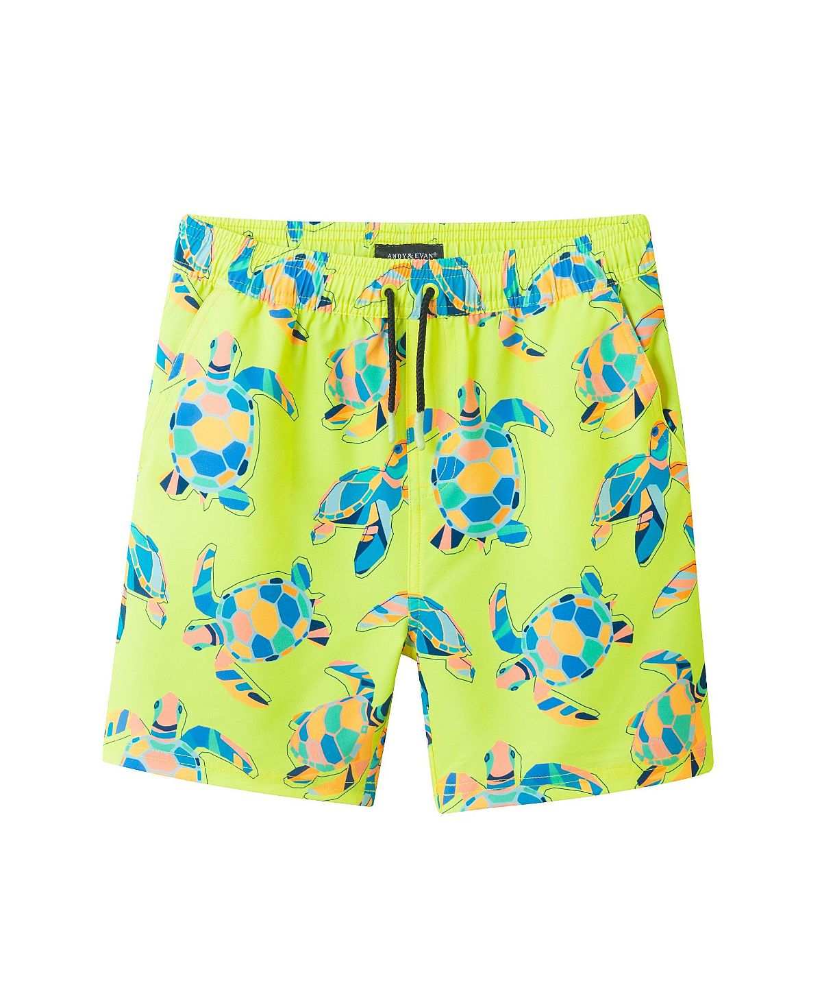Andy & Evan Boys' Comfort-Stretch Lined Boardshort - Little Kid, Big Kid