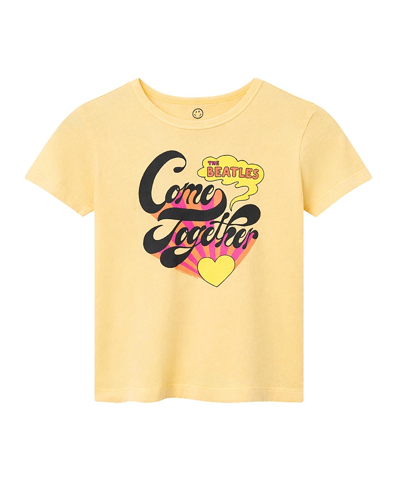 Junk Food Clothing Unisex The Beatles Lets Come Together Tee - Little Kid, Big Kid