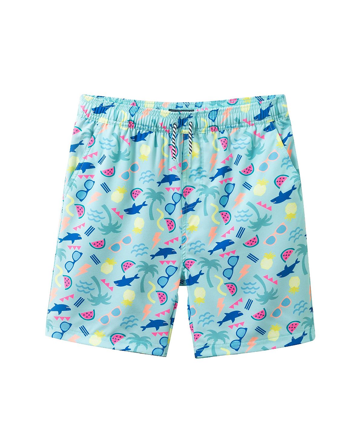 Andy & Evan Boys' Comfort-Stretch Lined Boardshort - Little Kid, Big Kid