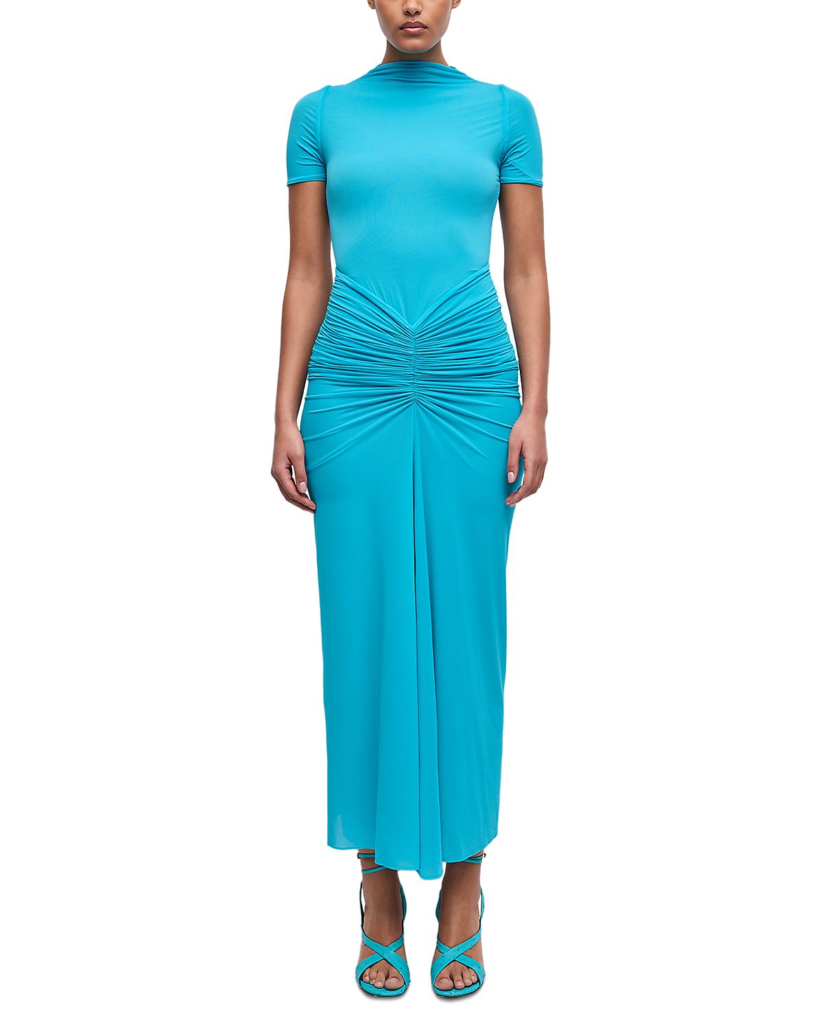 Ronny Kobo Enid Ruched Dress