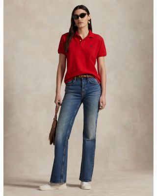 Classic-Fit Mesh Polo Shirt