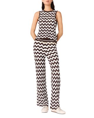 Zig Zag Crochet Top & Trousers