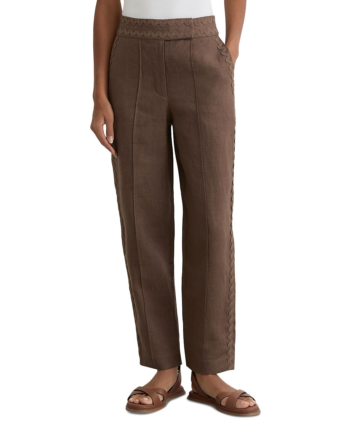 Reiss Mila Tapered Trousers