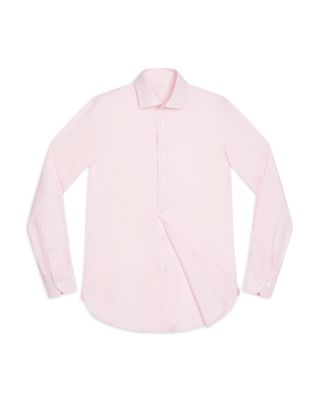 thomas pink dress shirt sale Proper Cloth Men's Thomas Mason Wrinkle-Resistant Pink 120s Twill Custom Dress Shirt