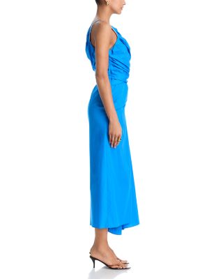 Juno Asymmetric Midi Dress