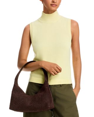 Candy Embossed Leather Baguette