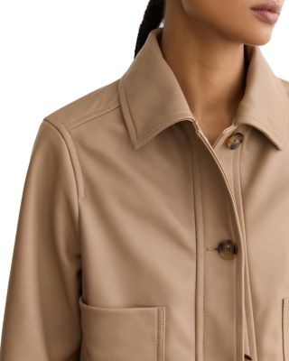 Petites Sonny Leather Jacket