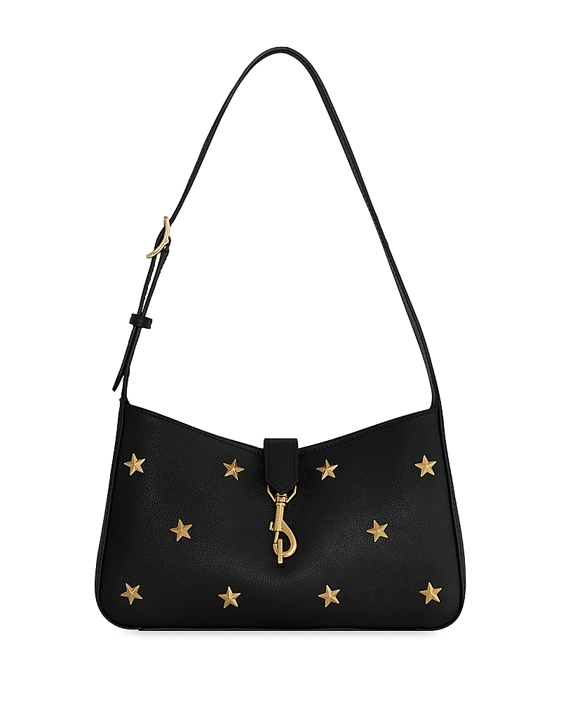 Rebecca Minkoff Megan Medium Embellished Leather Shoulder Bag