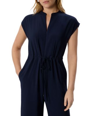 Drawstring Sleeveless Jumpsuit