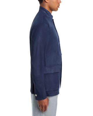 Waxed Suede Travel Jacket