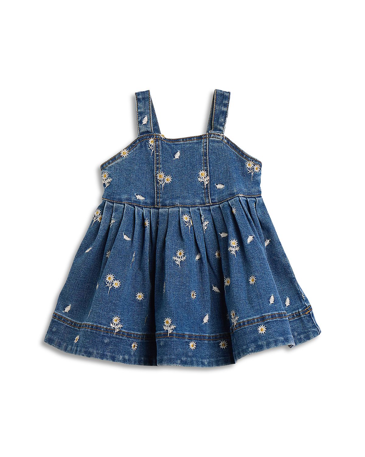 Bardot Girls' Catalina Daisy Denim Dress - Baby