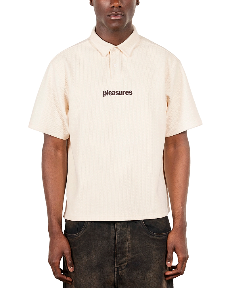 Pleasures Cable Logo Polo Shirt