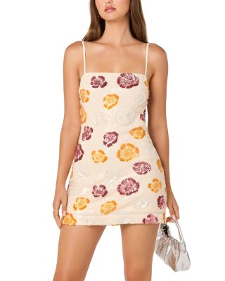 Abelia Sequinned Mini Dress