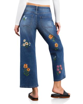 Meadow Kiss Embroidered Jeans