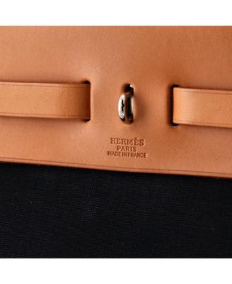 PM Herbag Toile and Leather