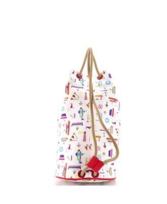 Petit Chalutier Duffle Bag Printed Canvas