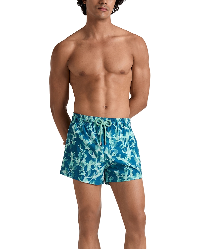 Vilebrequin X-Ray Seaweed Short Stretch 5.9 Swim Trunks
