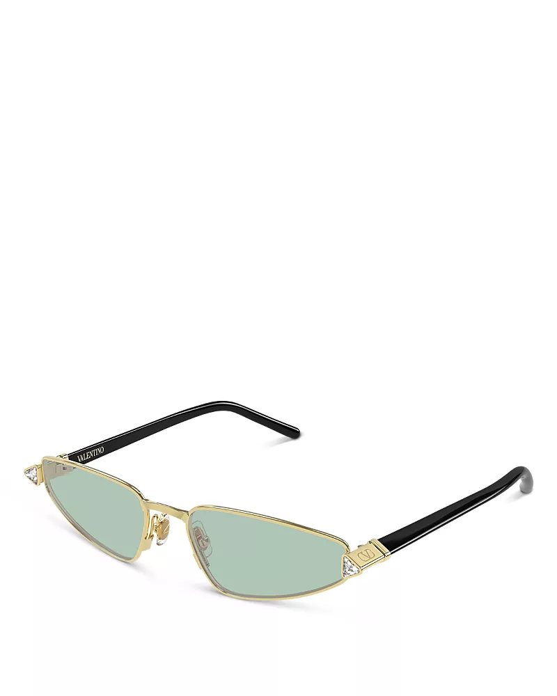 Valentino Geometric Sunglasses, 57mm
