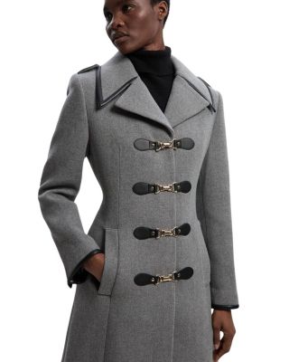 Military Tailored Midi Coat
