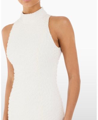 Mischief Embellished High-Neck Maxi Dress