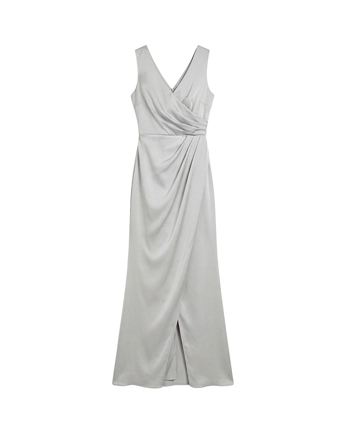 Coast Ruched Satin Bridesmaid Dress