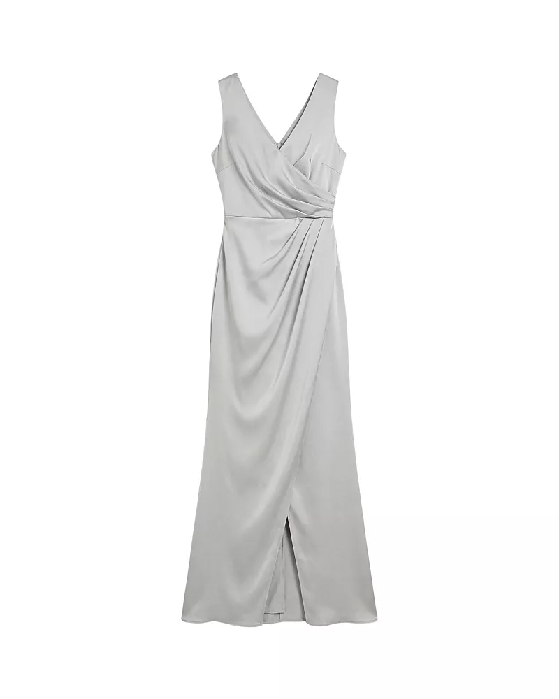 Coast Ruched Satin Bridesmaid Dress