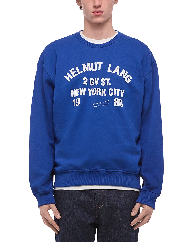 Helmut Lang Varsity Compact Crewneck Sweatshirt
