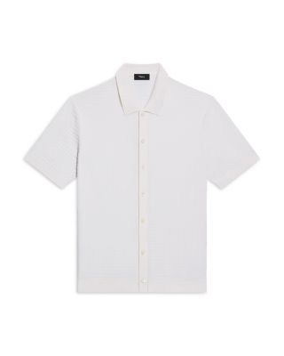 Cairn Short-Sleeve Sweater in Cotton