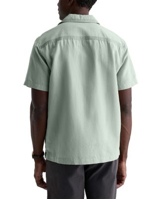 Relaxed Fit Camp Collar Shirt