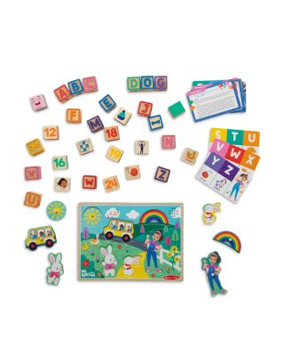 Ms. Rachel Blocks + Activity Cards - Ages 18M-3+
