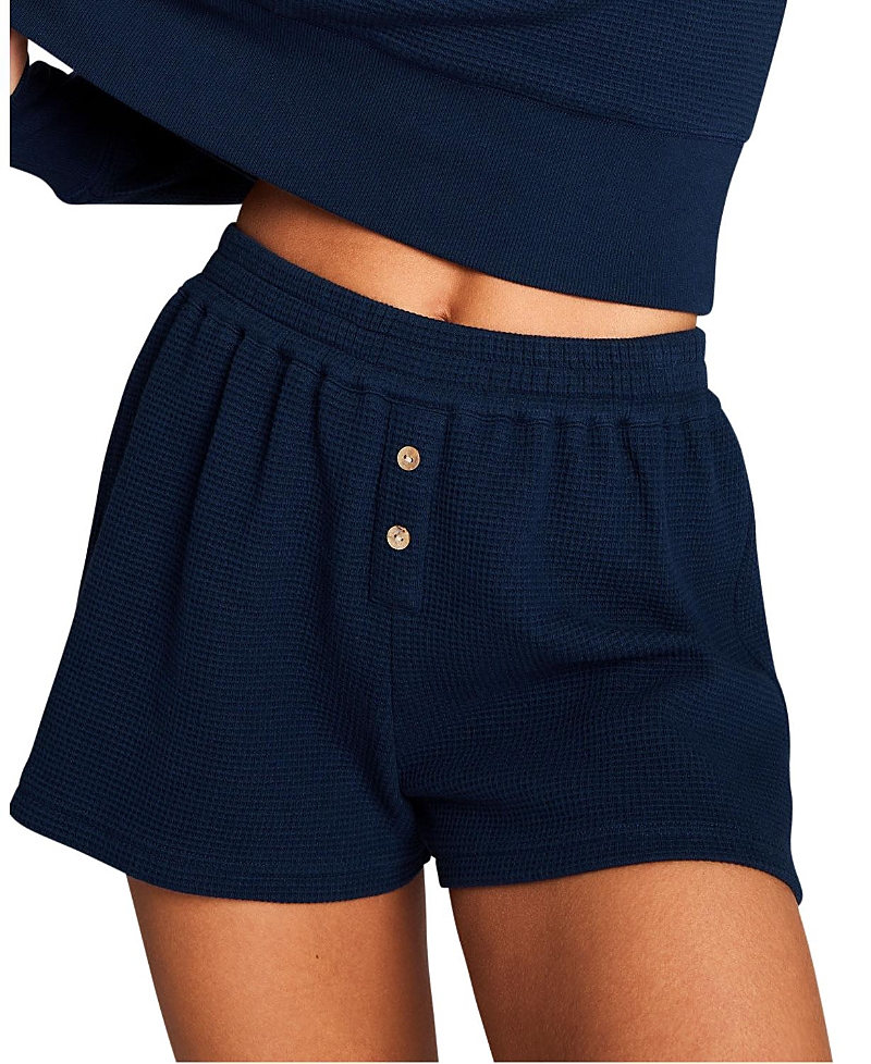 Negative Waffle Knit Short