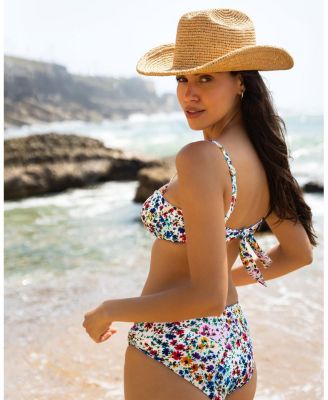  Nellie Underwire Balconette Print Bikini Top