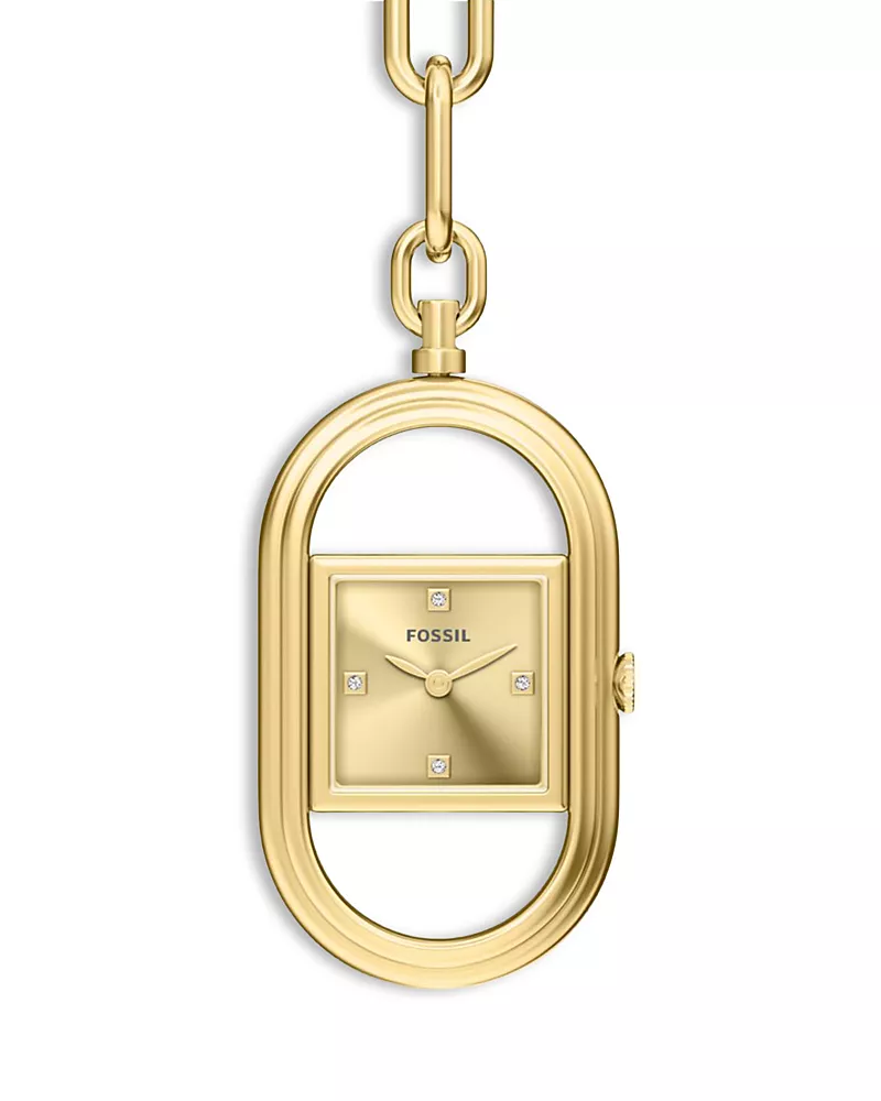 Fossil Bag Charm Watch, 22mm x 22mm