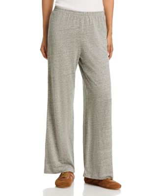 Majestic Filatures Linen Stretch Wide Leg Pants