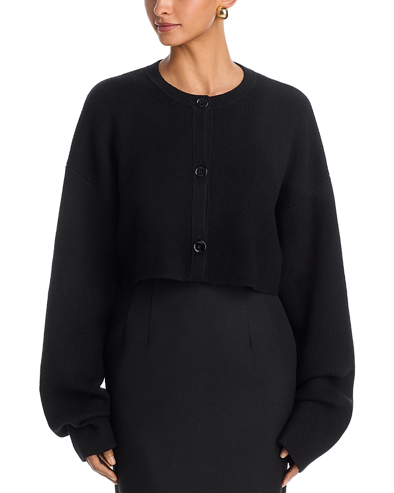 Toteme Cropped Oversized Cardigan