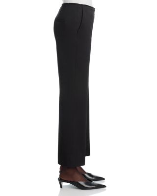 Kick Flare Raw Edge Trousers