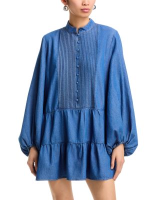 Antonia Chambray Mini Dress