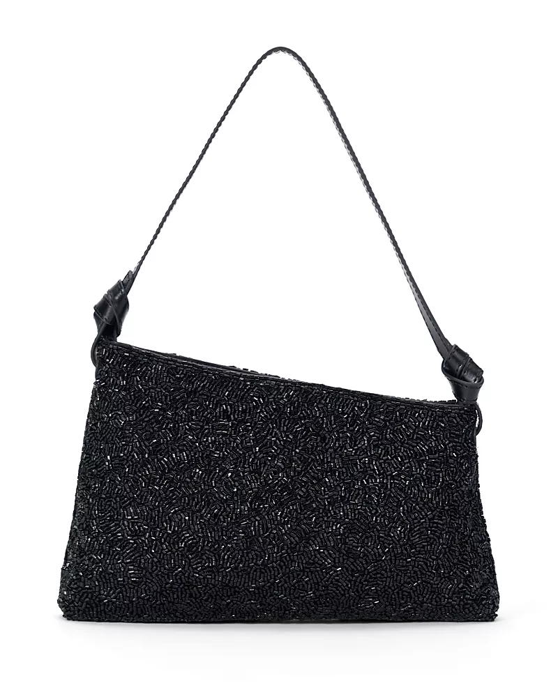 Staud Dani Mini Beaded Shoulder Bag