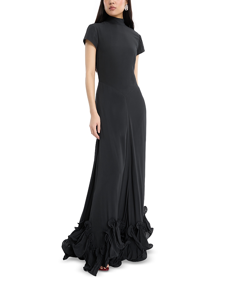 Rotate Cap Sleeve Maxi Dress