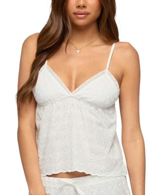 Talula Eyelet Babydoll Top
