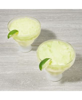  Glass FREEZE Margarita Cooling Cup, Set of 2